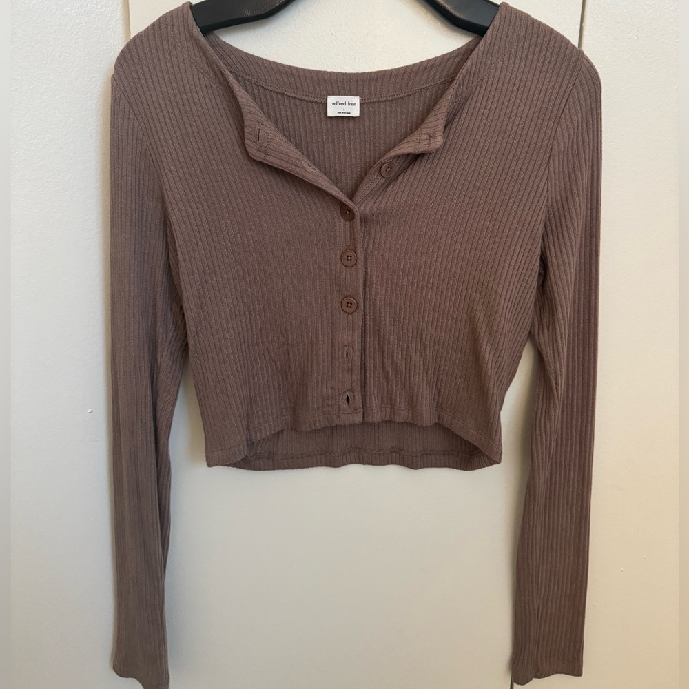 Aritzia Wilfred Free Cardigan